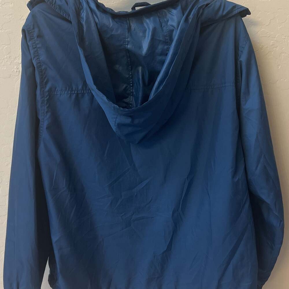 L.L.Bean Women’s Blue Fleece Lined Full Zip Jacket Medium - Picture 9 of 12